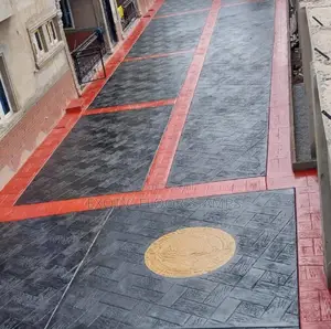 Floor Stamps and Painting