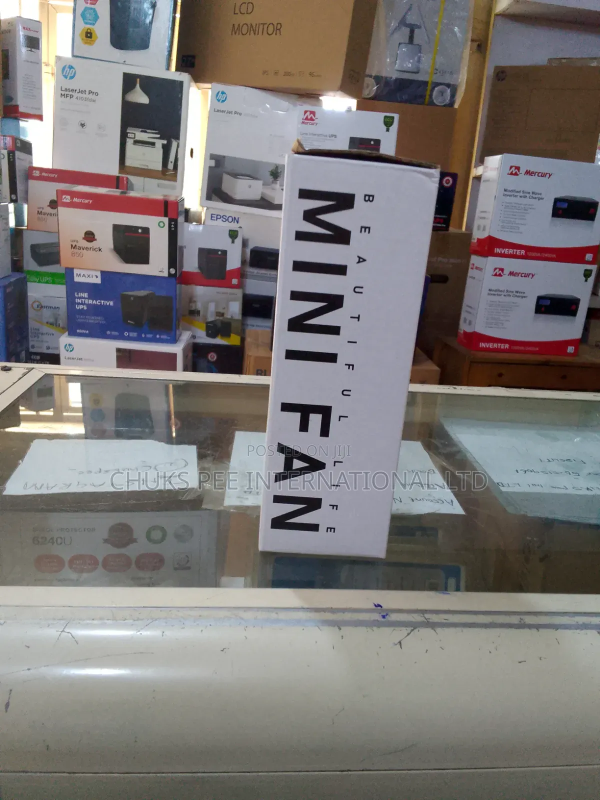 Handheld Folding High-Speed Fan