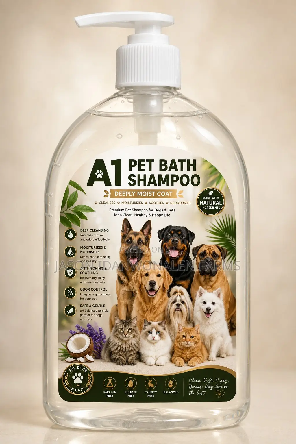 A1 Pet Shampoo