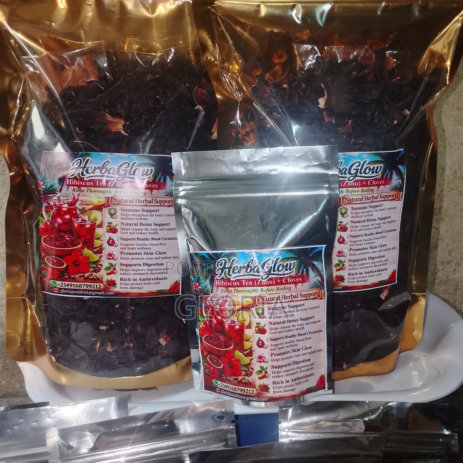 Hibiscus Leaf With Cinnamon And Cloves
