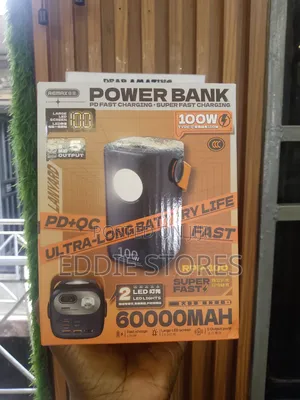 100w Remax Portable Power Bank 60000mah