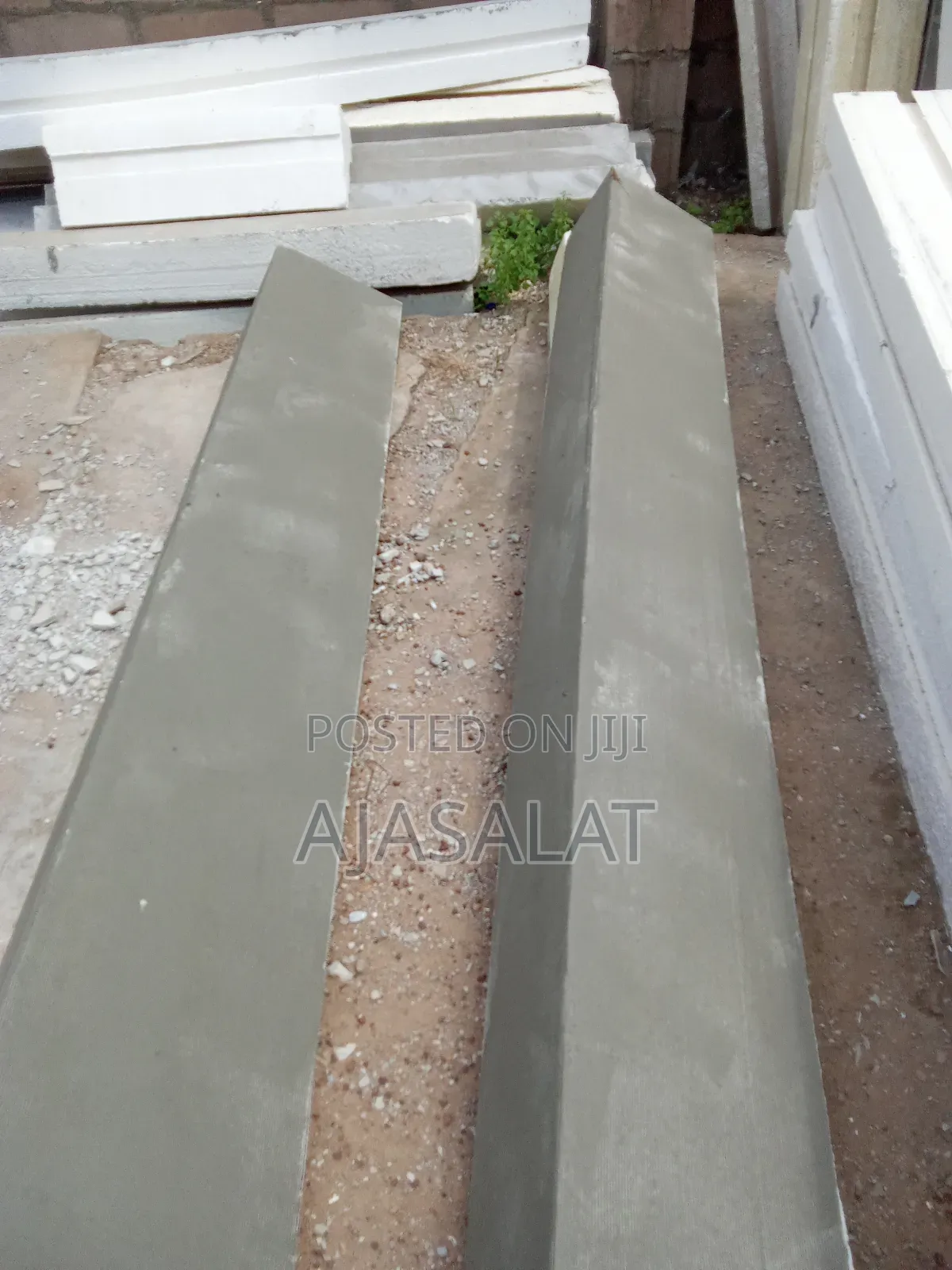 Polystyrene Parapet and Board