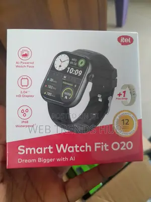 Itel Smart Watch Fit O20 (Isw-020) 2.04" Hd Display + Free Strap