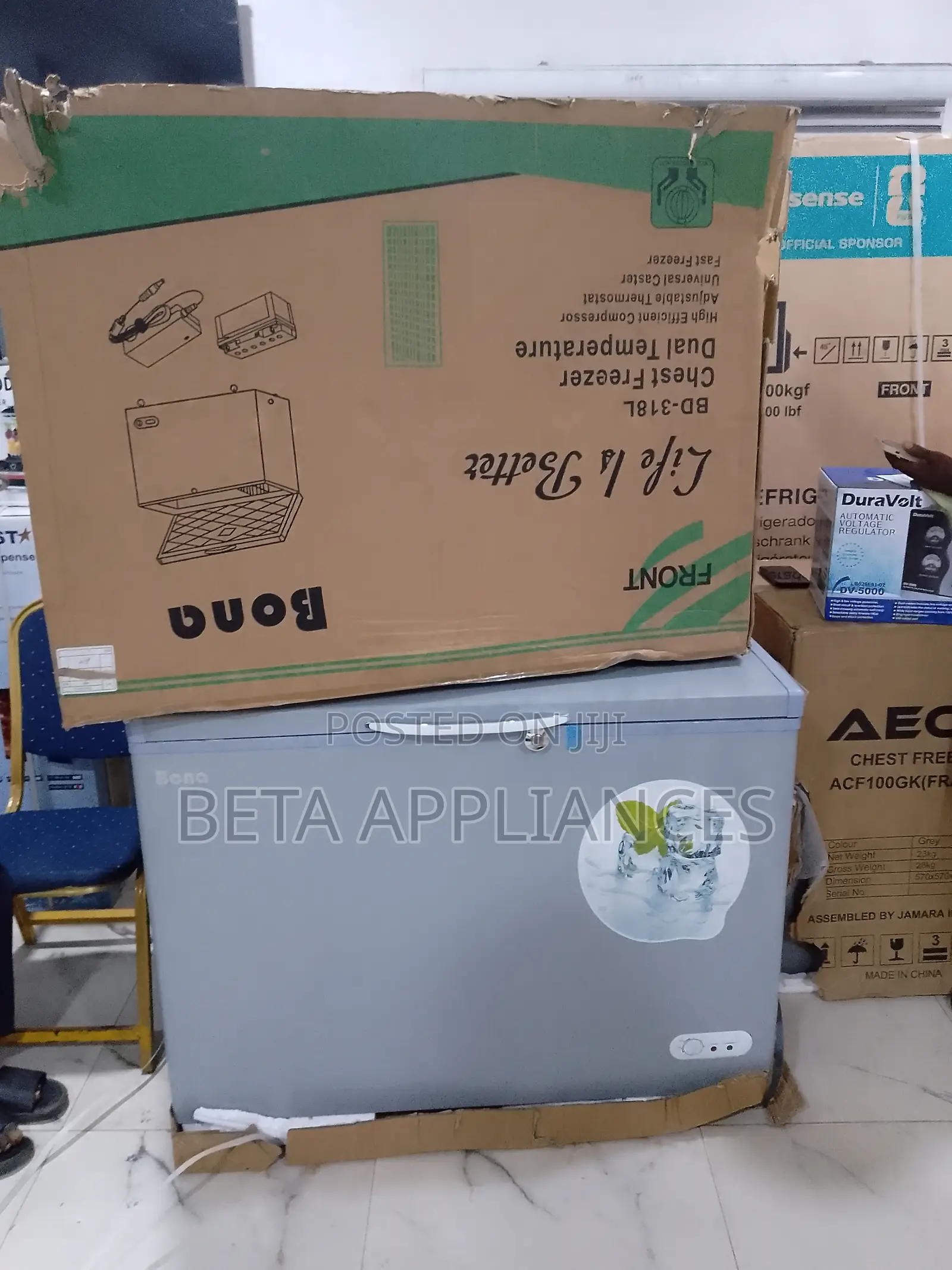 Bona 300l Eco-Friendly Solar Freezer
