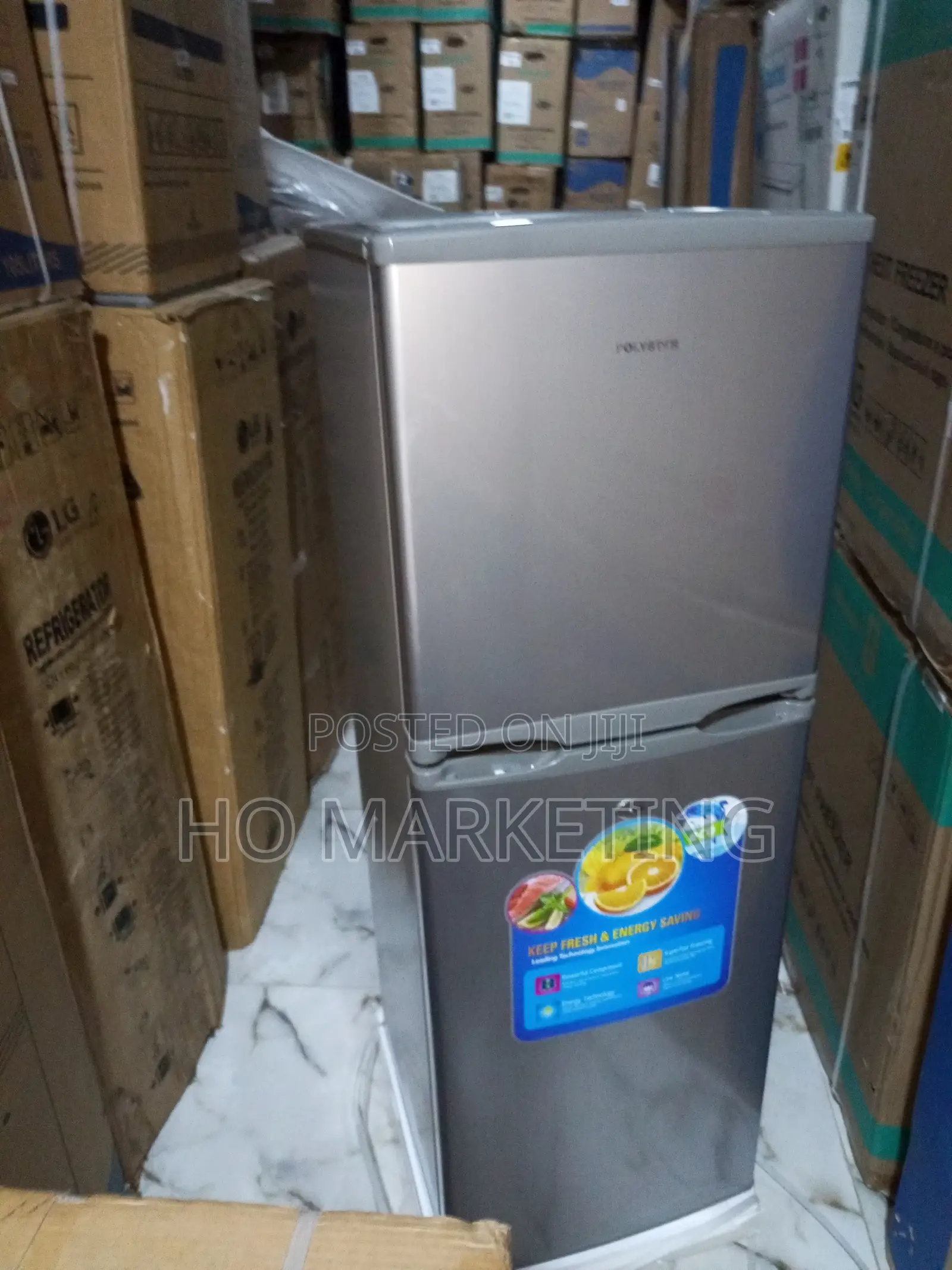 Polystar Refrigerator With Adjustable Shelves