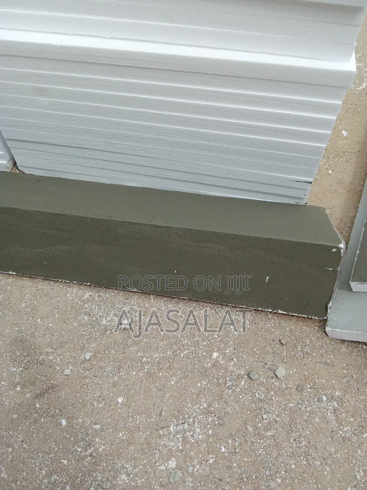 Polystyrene Parapet and Board