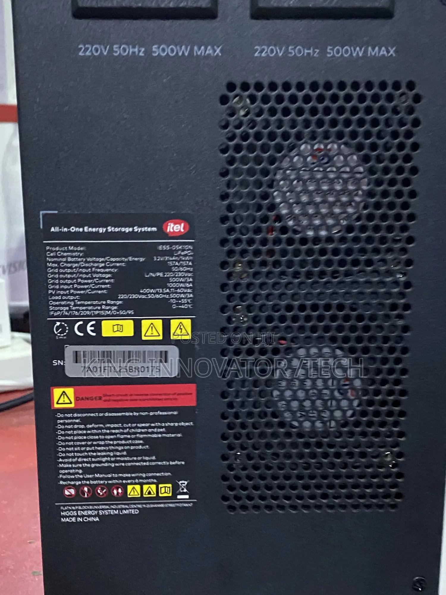 Itel Power Tank