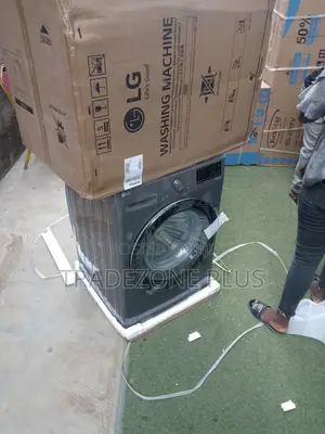Lg Durable Front Loader With Tempered Glass Door