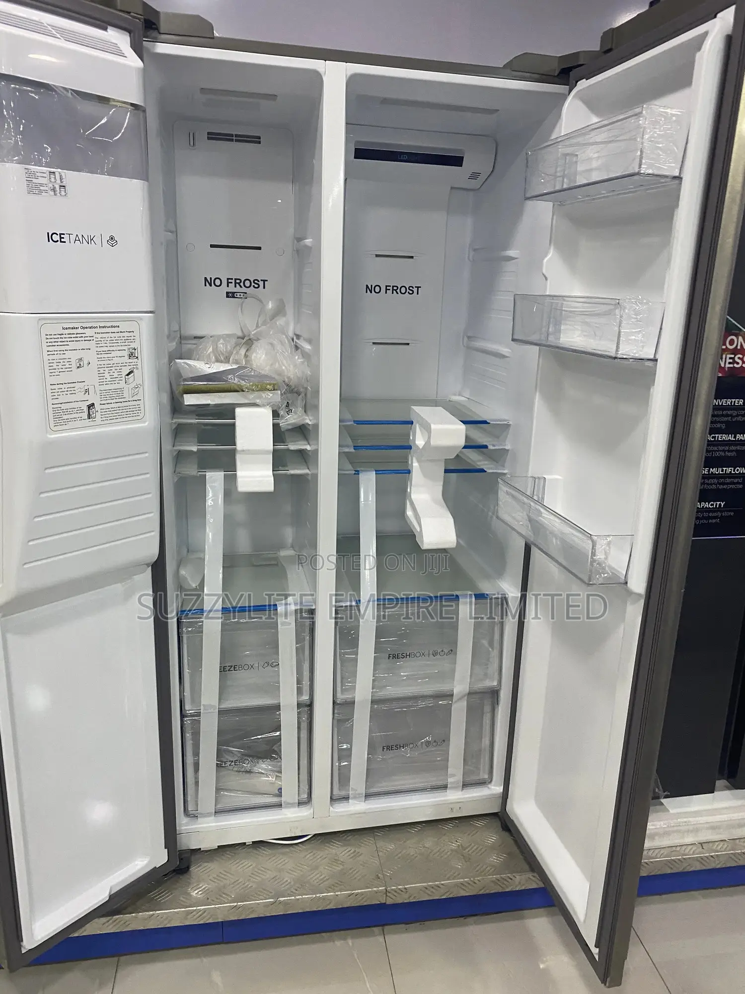 Haier Thermocool Inverter Side by Side Dispenser Refrigerator 610 Lite