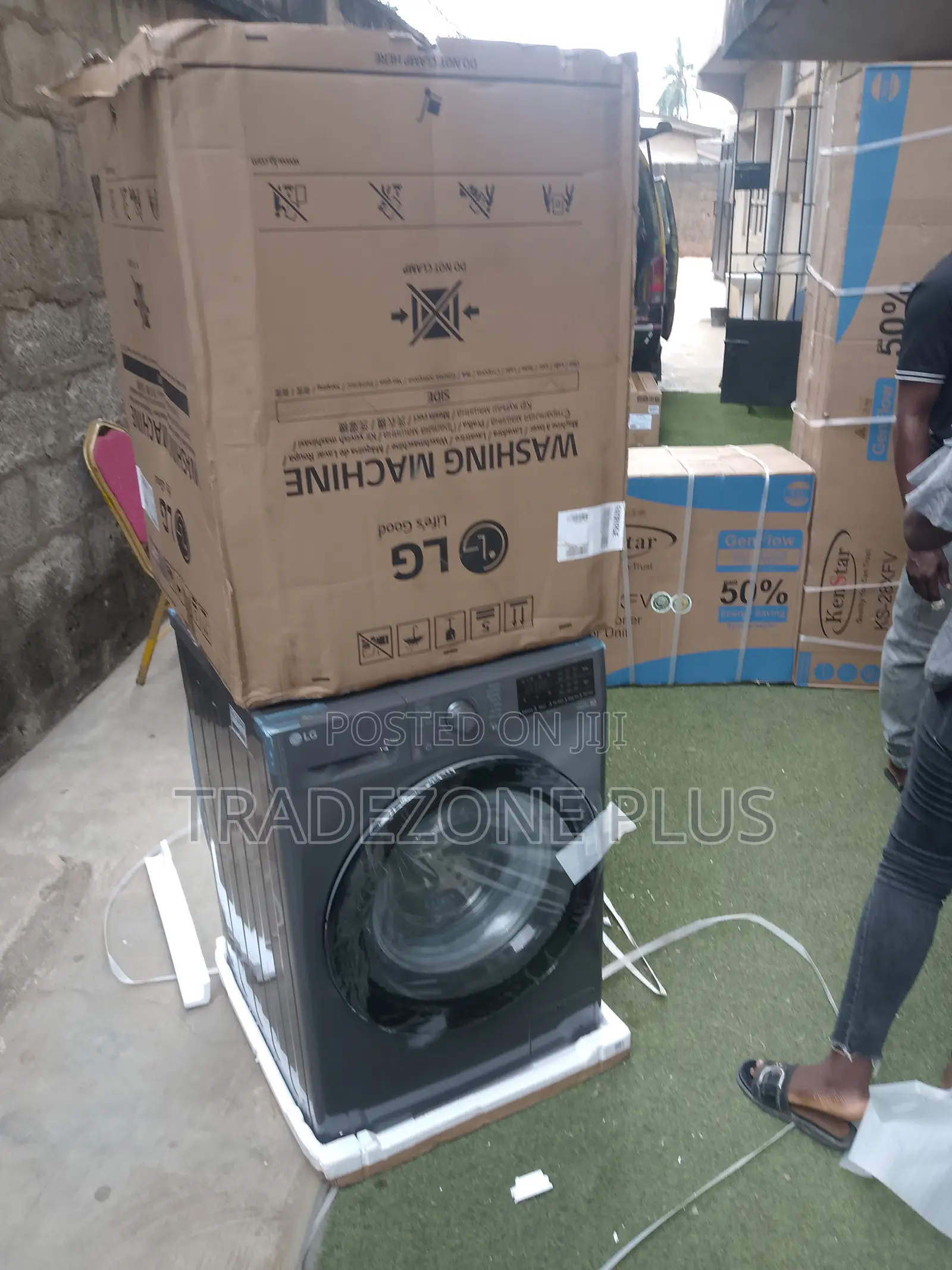 Lg Automatic Front Load Washer With Wi-Fi Control