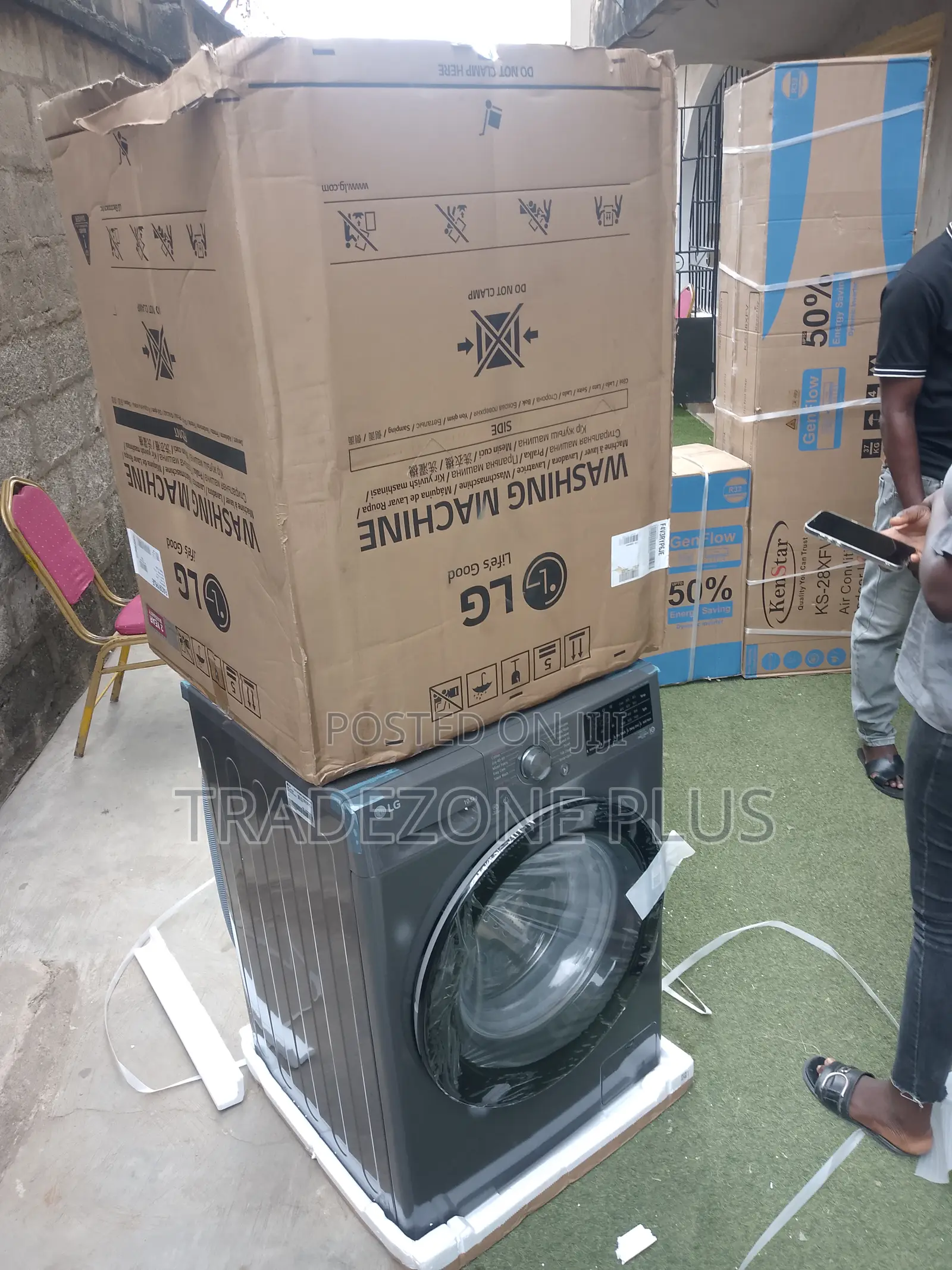 Lg Front Loader With Turbowash 360 Technology