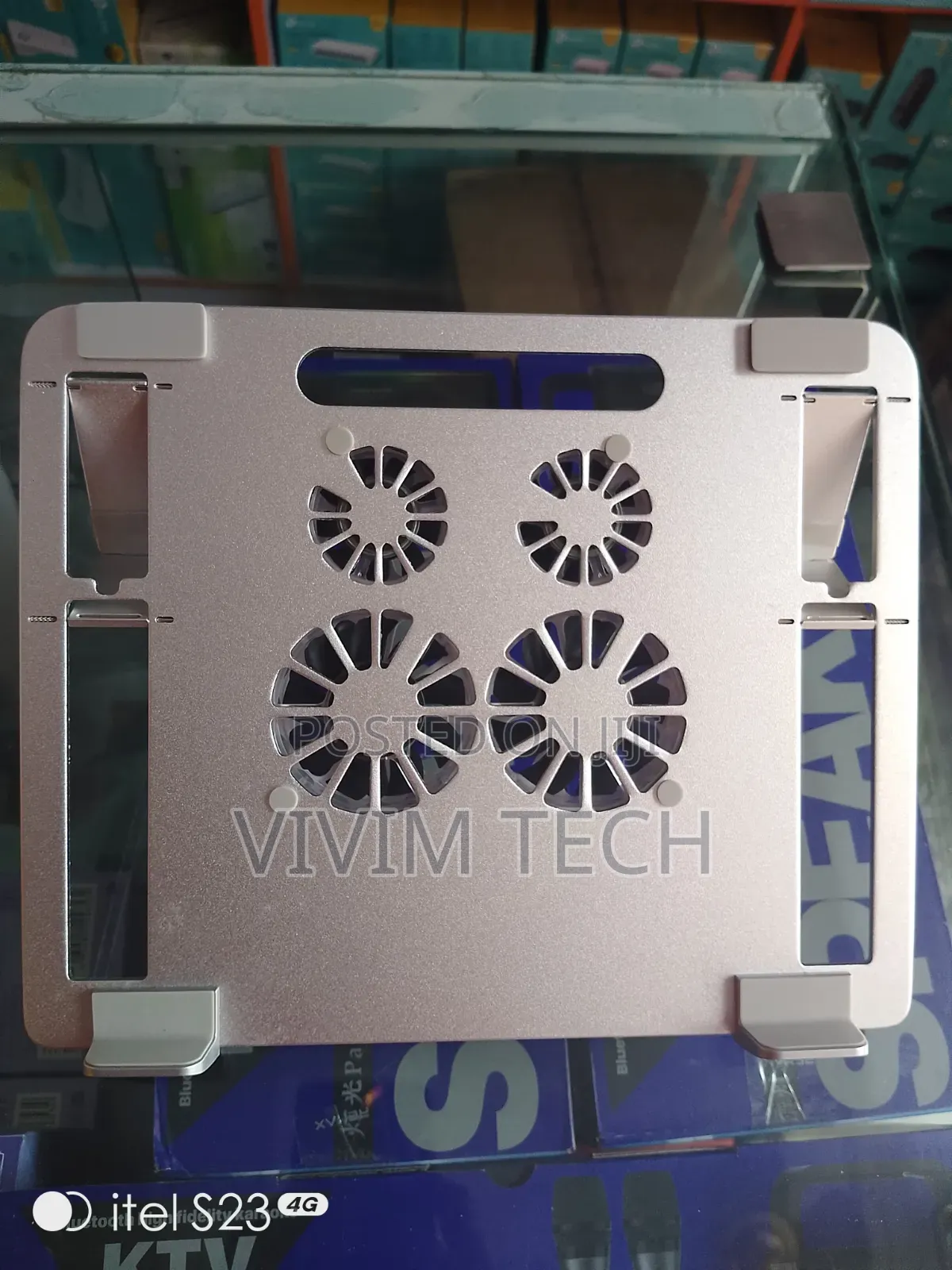 Laptop Stand With 4 Fans