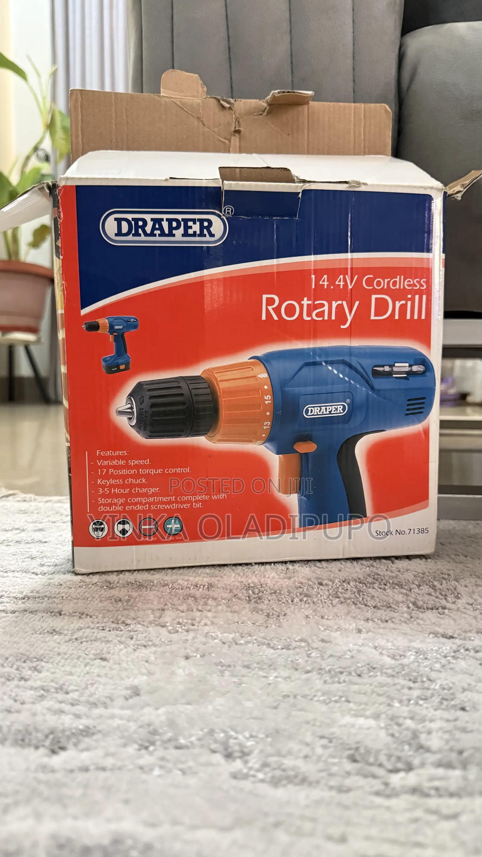 Draper Cordless Hammer Drill