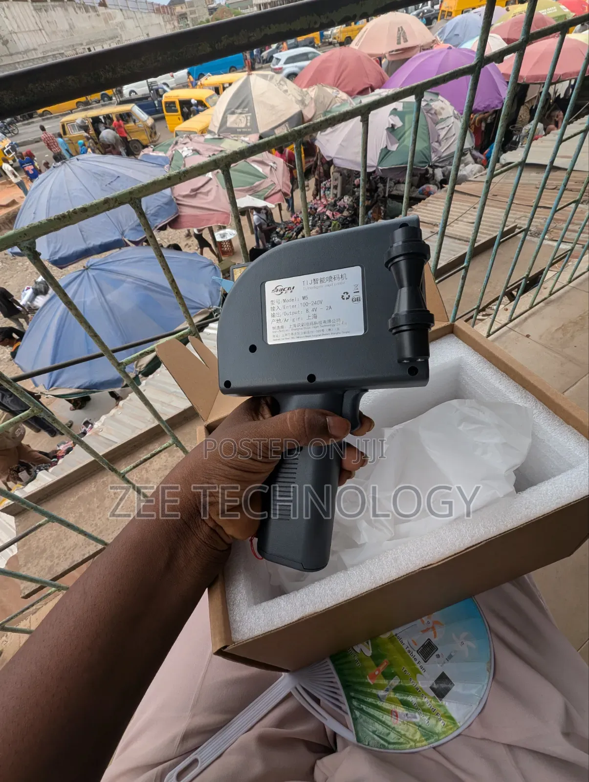 Portable Handheld Inkjet Printer for Logo/Batch Number/Qr Code Cwa
