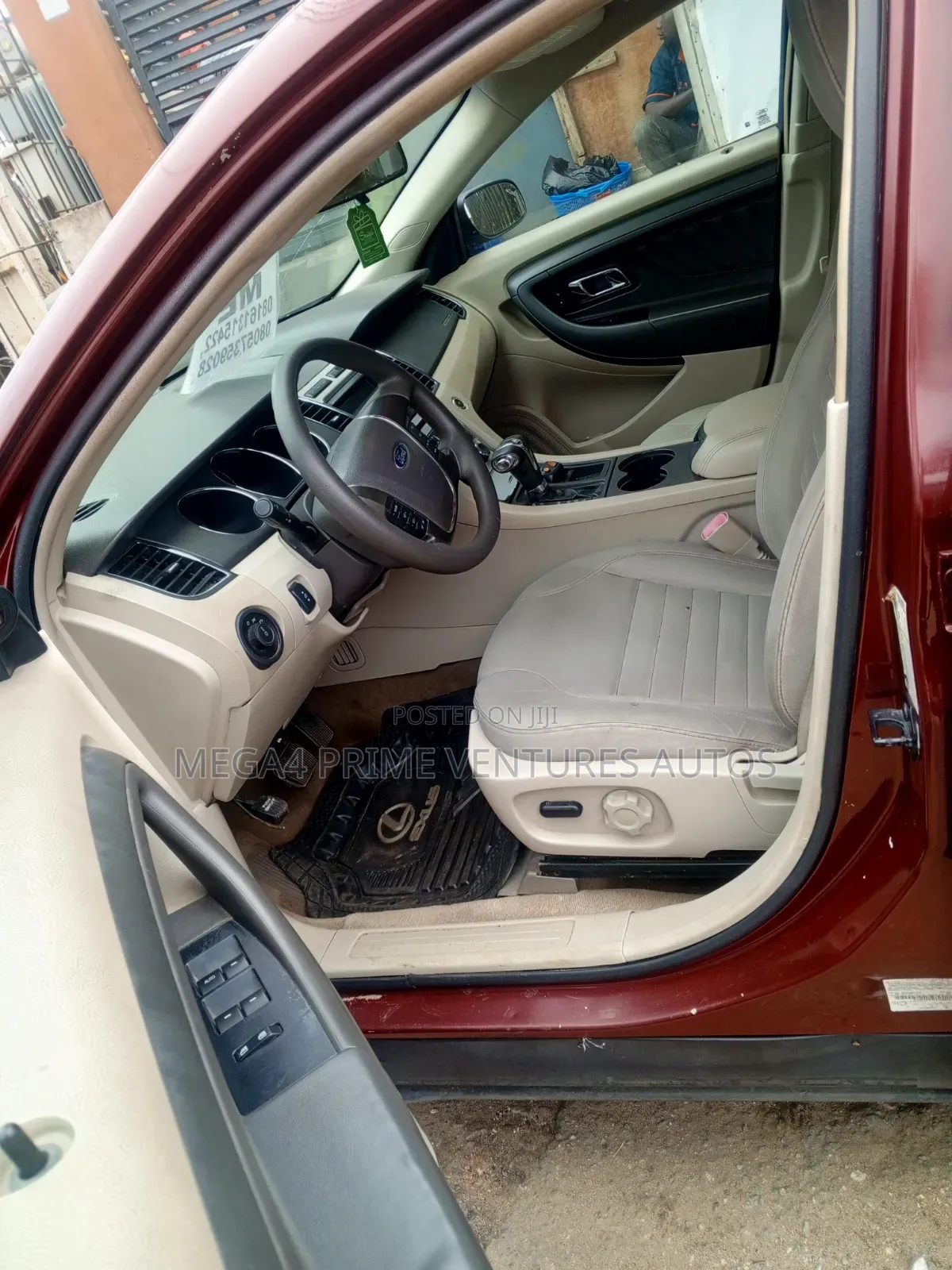 Ford Taurus Limited 2012 Red