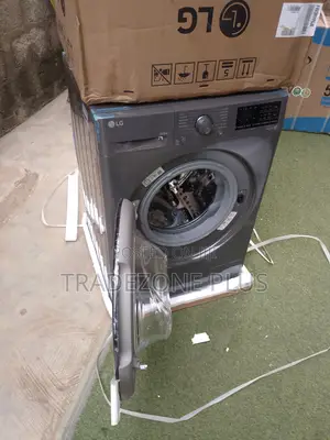 Lg Premium Black Front Load Washing Machine