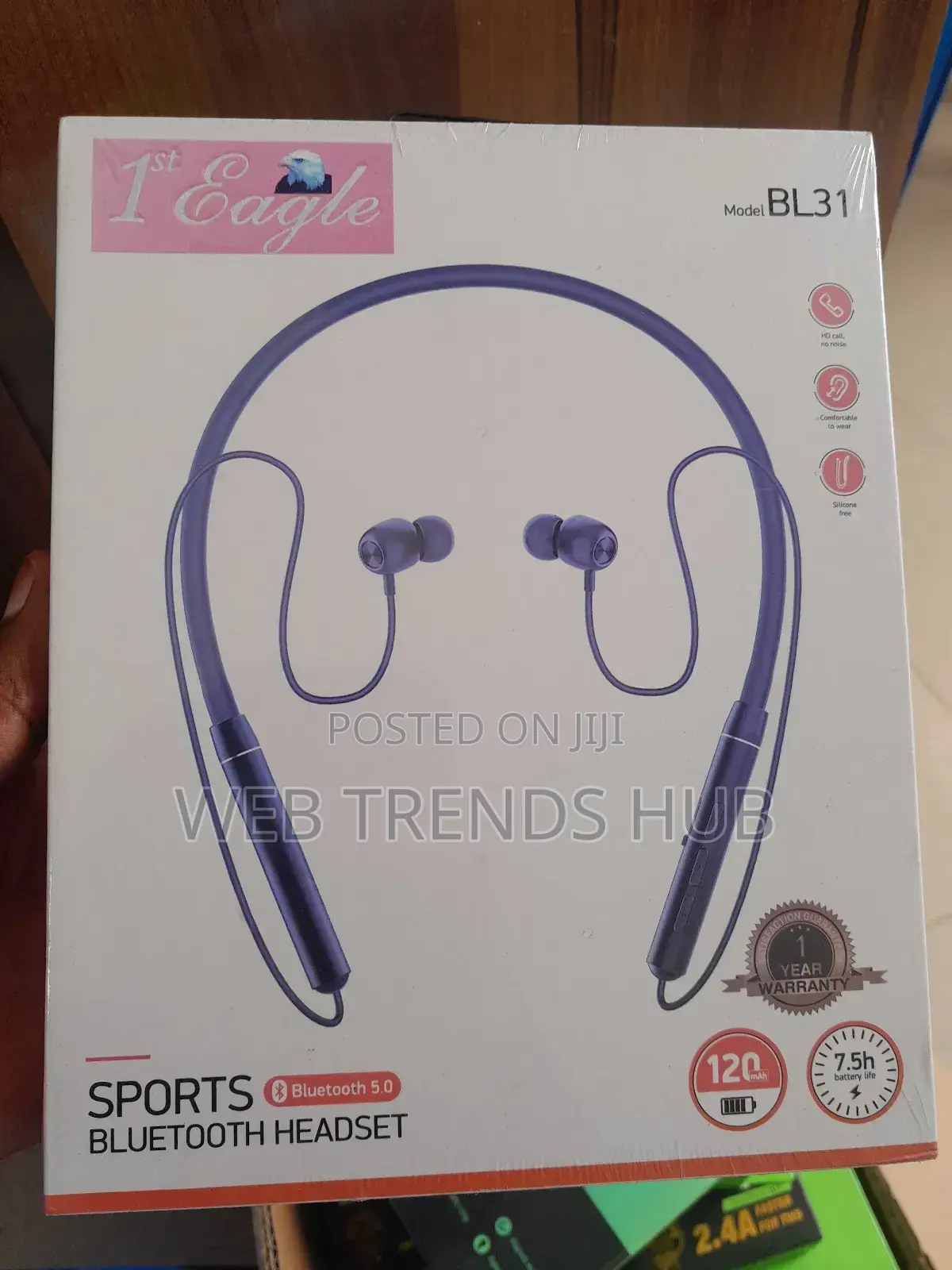 1st Eagle Sports Bluetooth Headset (Bl31)
