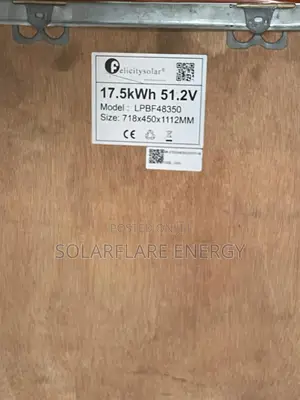 17.5kw Felicity Lithium Battery