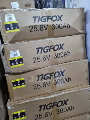 Brand New Tigfox 25.6v 300ah Lithium Lifepo4 Battery (7.68kwh)
