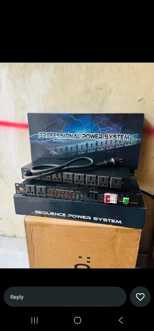 DBX 100%Copper 10channel Power Sequence With Breakers