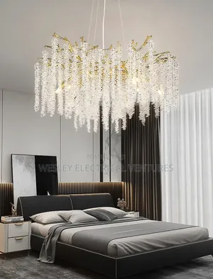 By 600mm Rice Shape Chandelier Light