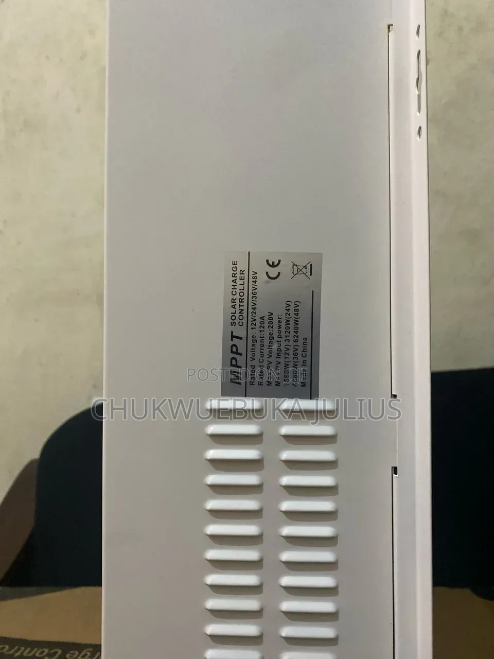 Brand New Sun Field 120a MPPT Solar Charge Controller