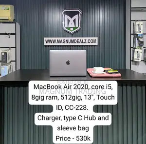 Laptop Apple MacBook Air 2020 8GB Intel Core i5 SSD 512GB