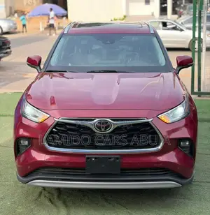 Toyota Highlander Platinum 2021 Red