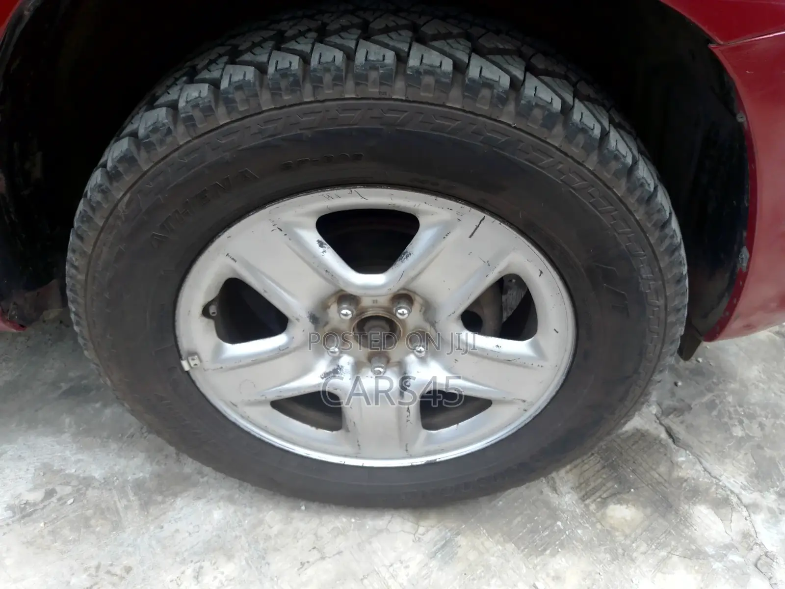 Toyota RAV4 2008 Red