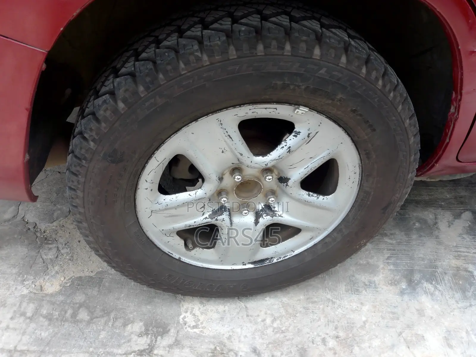 Toyota RAV4 2008 Red