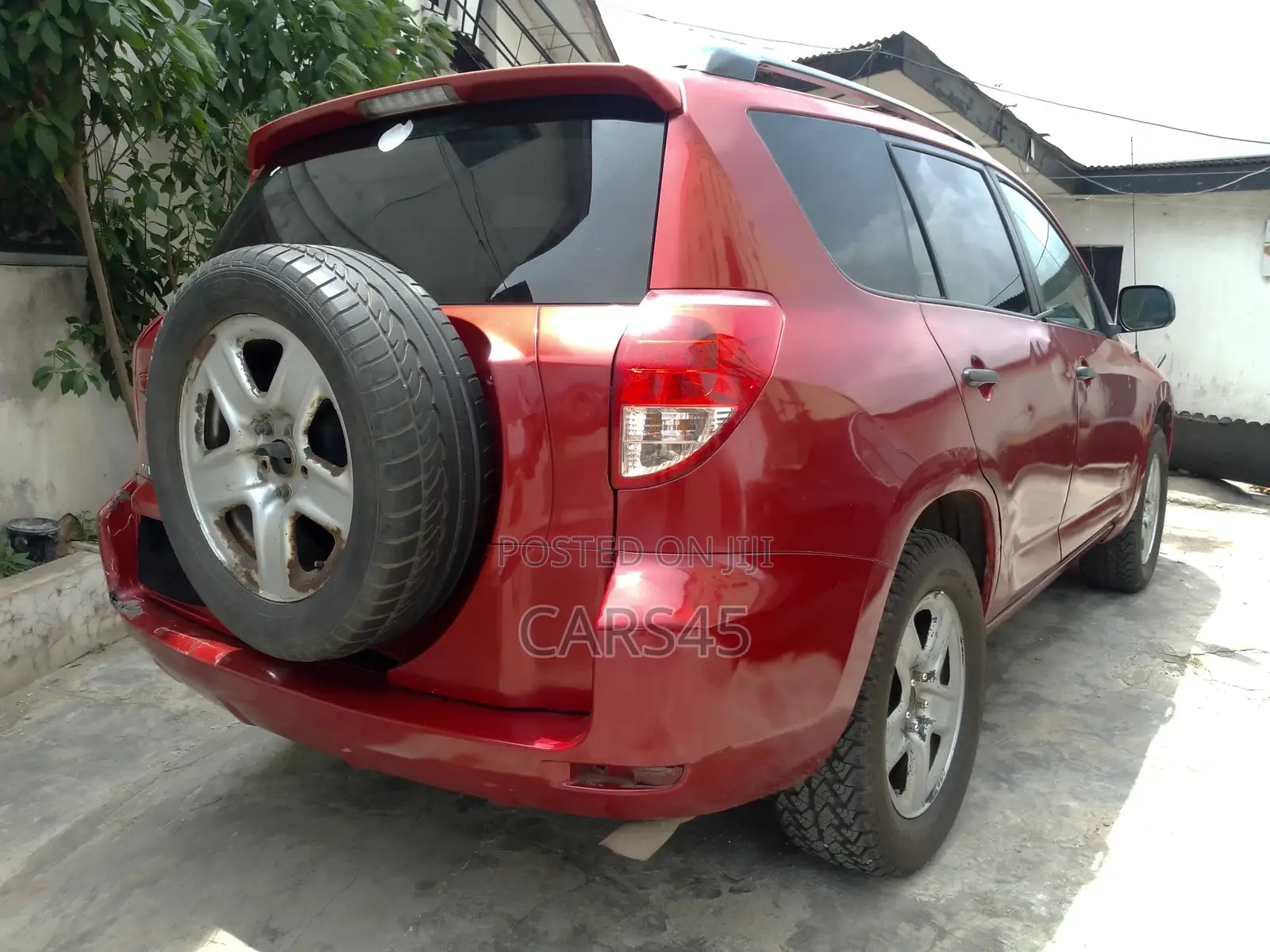 Toyota RAV4 2008 Red