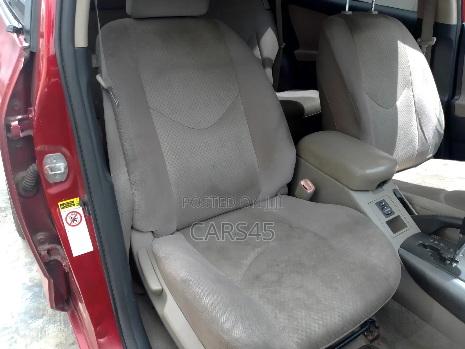 Toyota RAV4 2008 Red