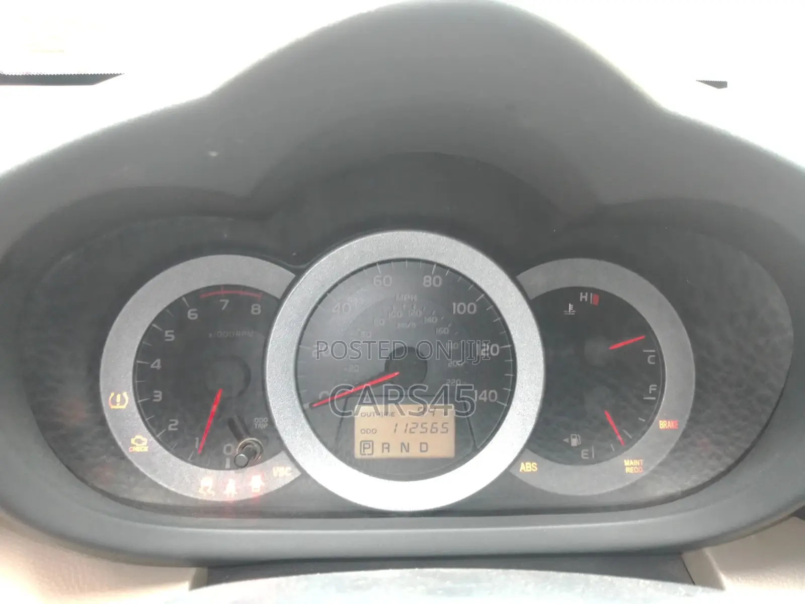 Toyota RAV4 2008 Red