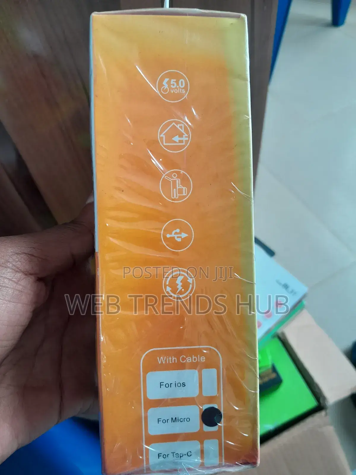 1st Eagle Fast Charger (W-1) With Micro-Usb Cable