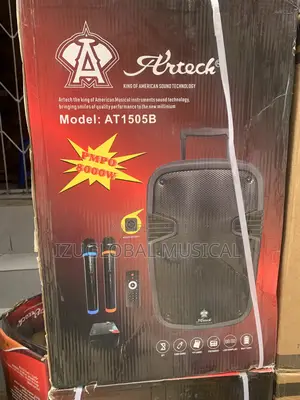 Alteck 15”Inches Big Battery Rechargeable Public Address System