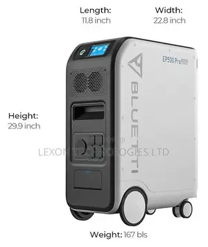 Bluetti Ep500pro 3000w, 5100w Power Station
