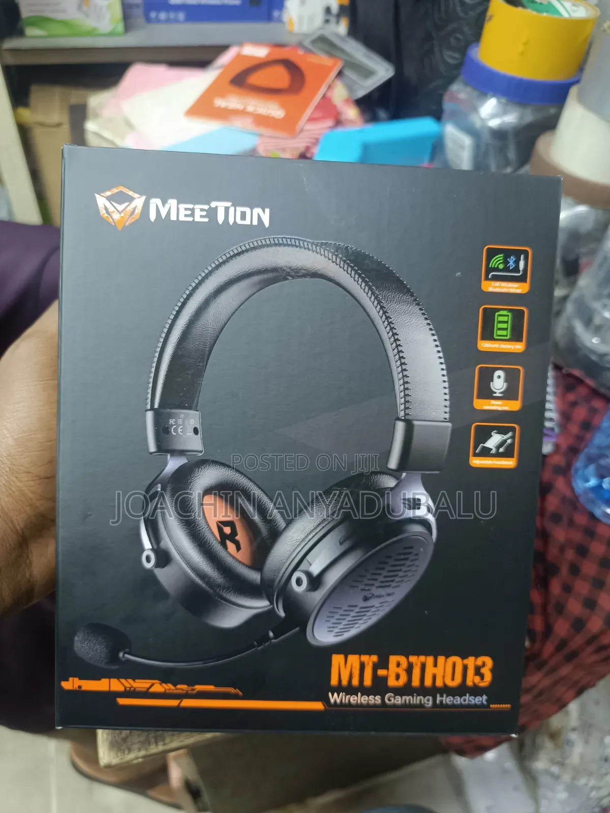 Mt-Bth013 50mm Wireless Gaming Headset
Bth013