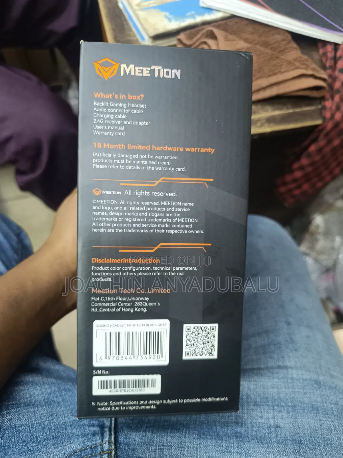 Mt-Bth013 50mm Wireless Gaming Headset
Bth013