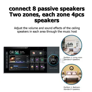 Alexa Smart Home Control Ceiling Speaker Amplifier