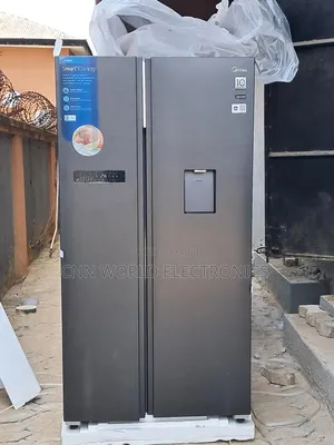 High Quality Midea Inverter Side by Side Fridge With Dispenser 460l