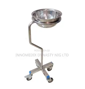 Single Stainless Steel Washing Hand Bowl With Stand
