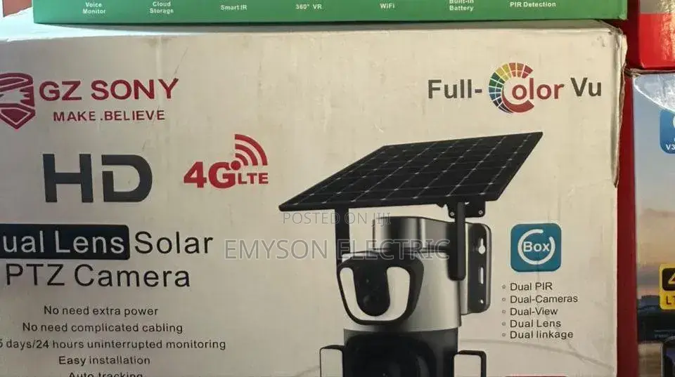 4g Sim Solar Camera
