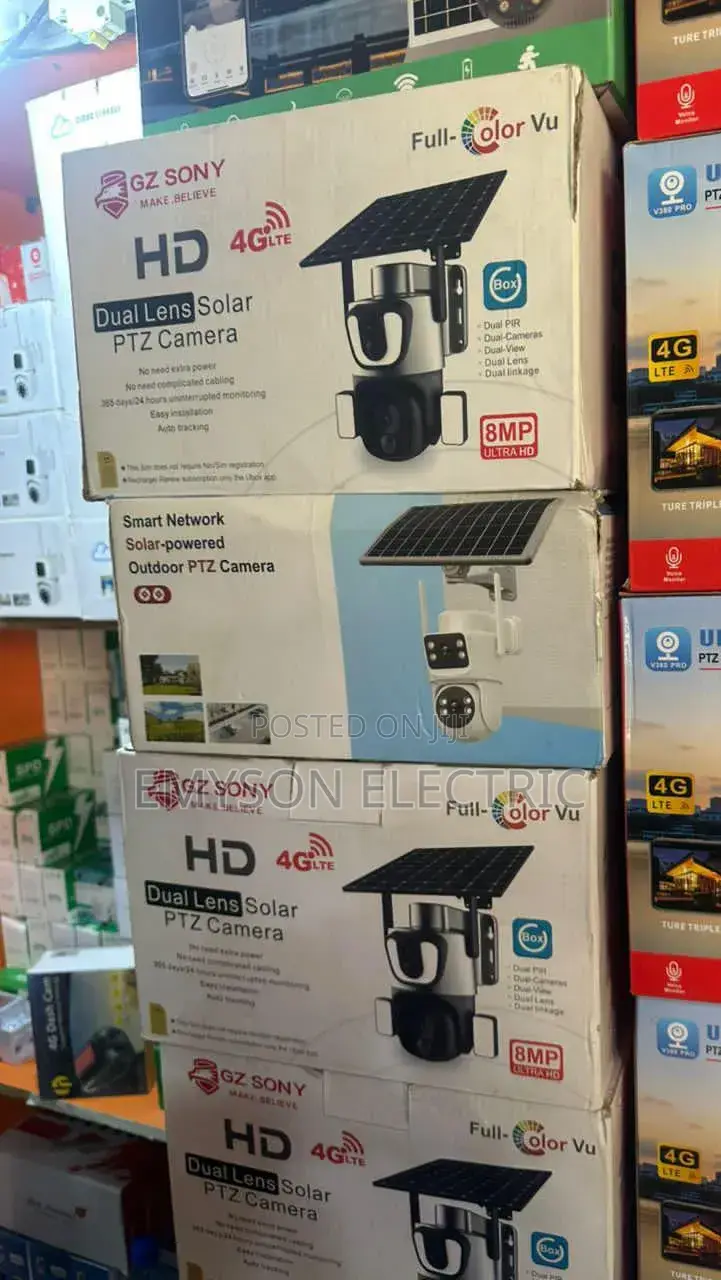 4g Sim Solar Camera
