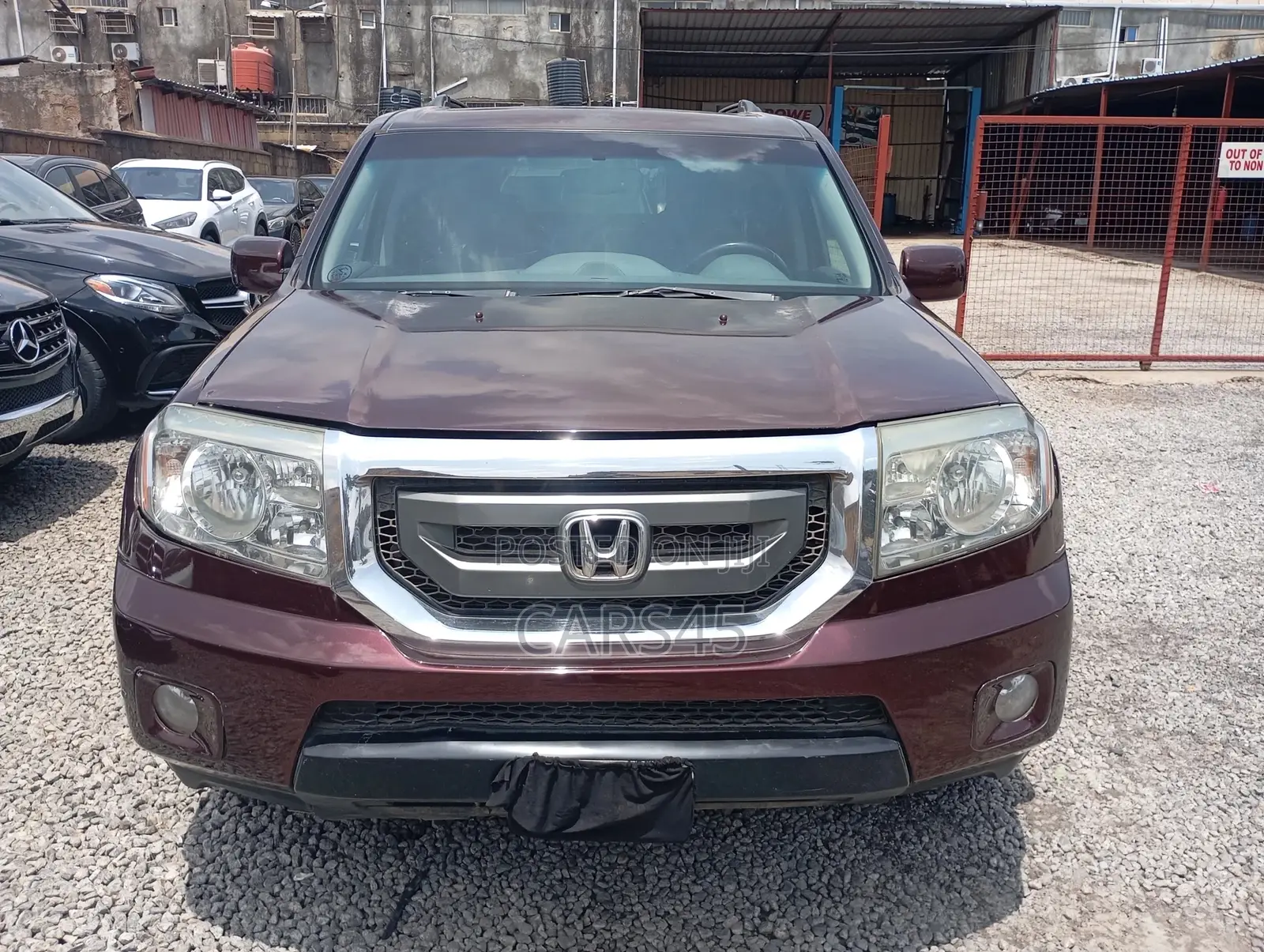 Honda Pilot 2009 Red