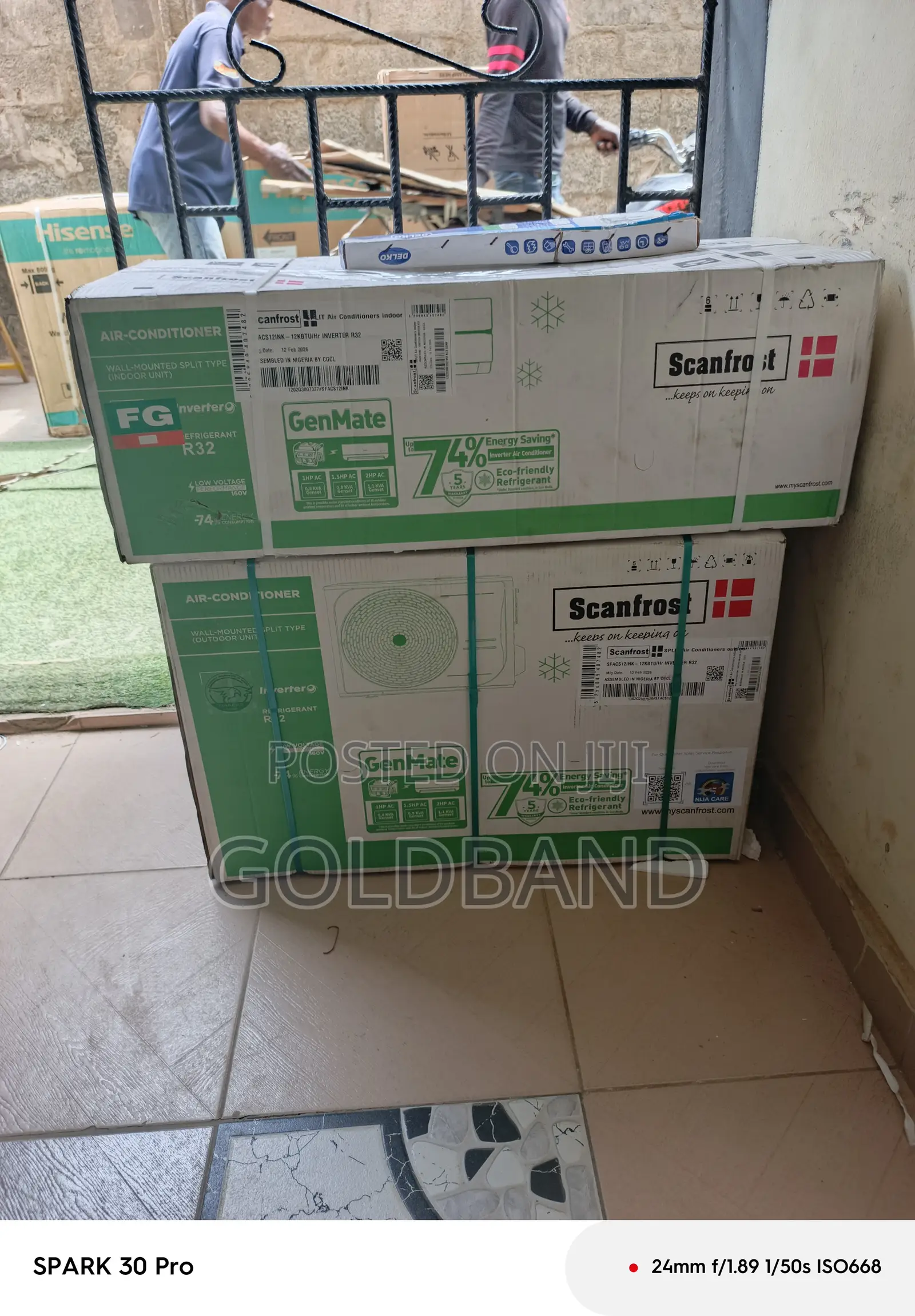 Scanfrost 1.5hp Split Inverter Air Conditioner