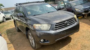 Toyota Highlander Sport 2008 Gray