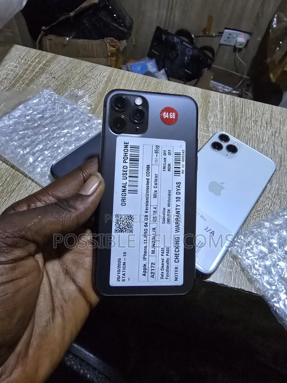 Apple iPhone 11 Pro 64 GB Black