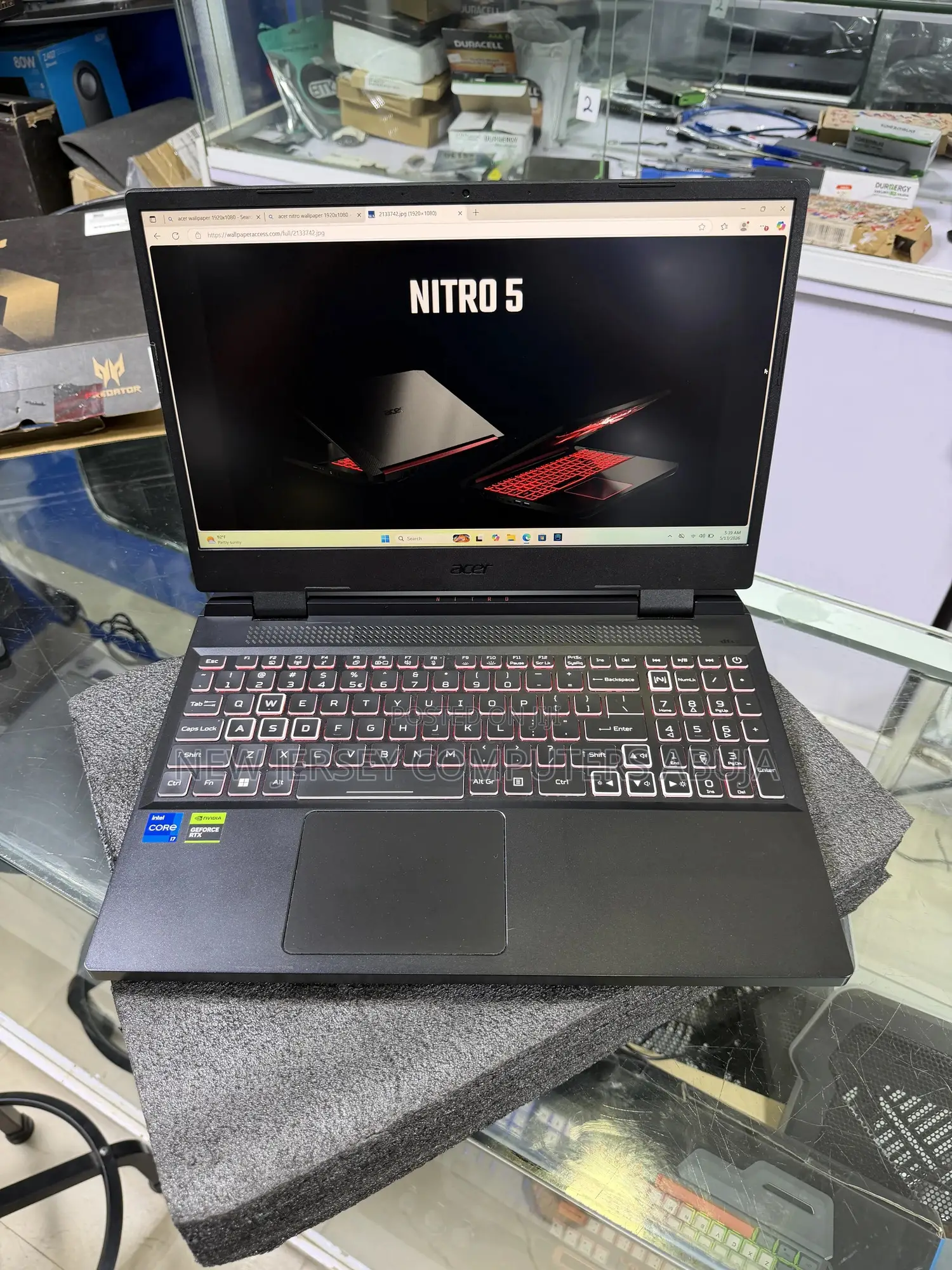 Laptop Acer Nitro 5 16GB Intel Core i7 SSD 512GB