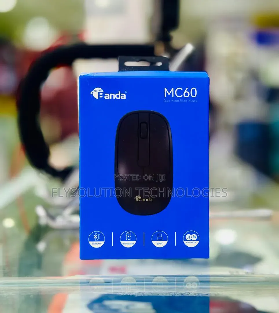 Banda Mc60 Rechargeable Silent Bluetooth Wireless Mouse