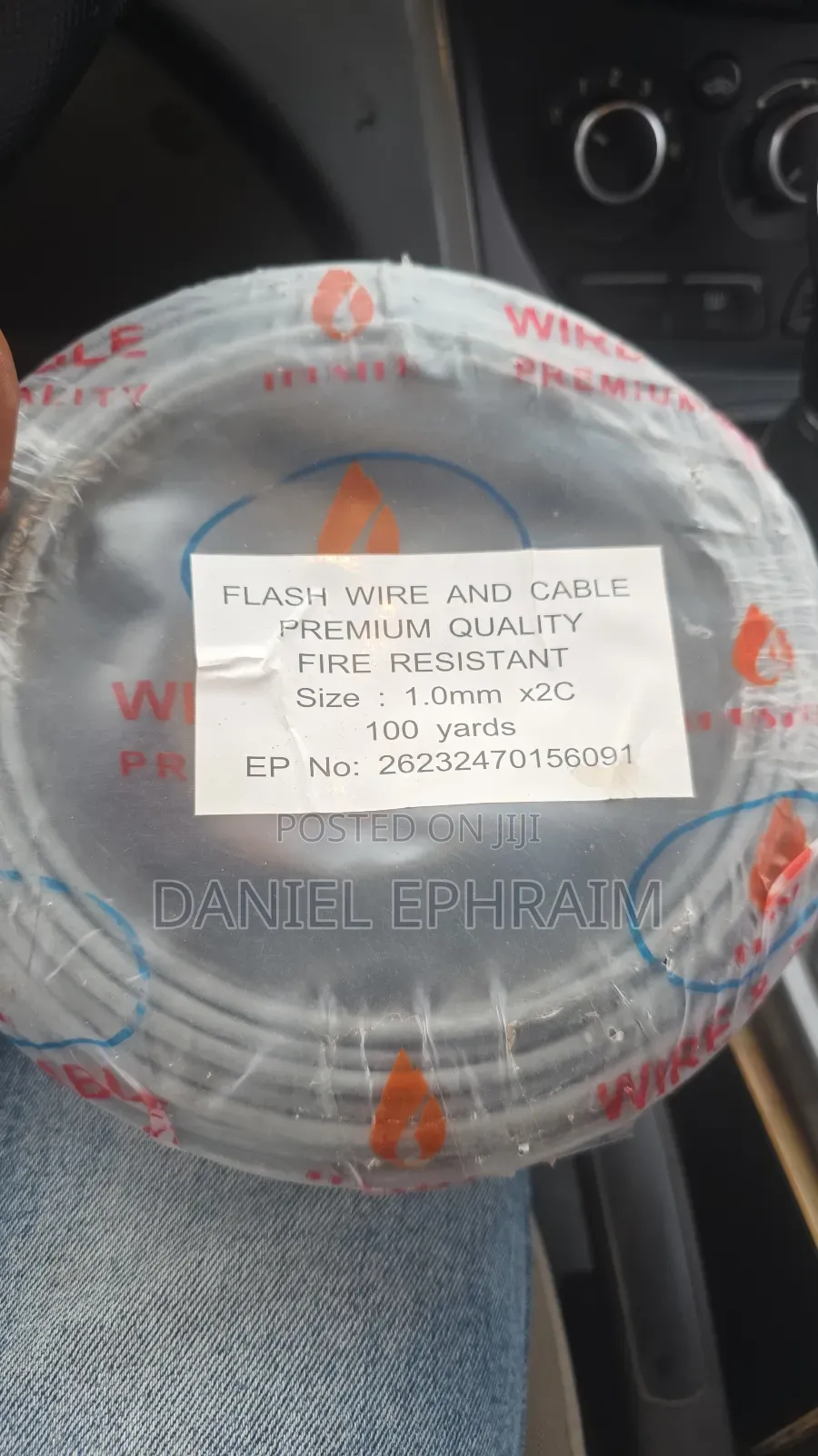 Wiring Cable 1mm X2core